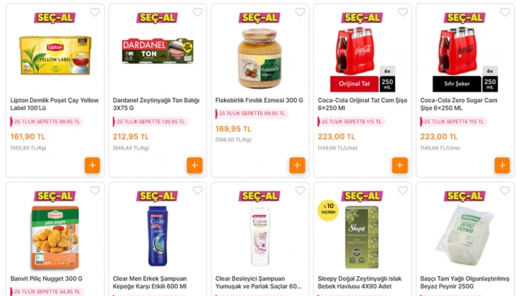 Migros ta kangal sucuk 125, tam yağlı peyaz peynir 75 TL! Dev indirimi kaçırmayın!