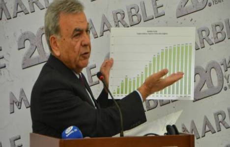 İzmir Mermer Fuarı'nda 14 bin ton taş sergilenecek!