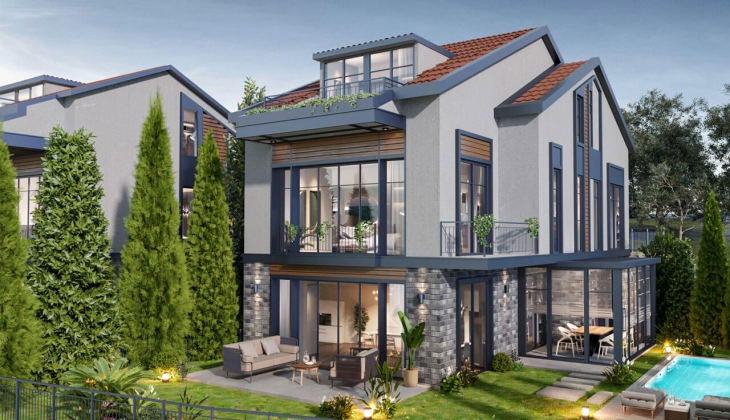 Seba Neva Konakları nda son 2 müstakil villa! Teslimler Temmuz 2025 te! 
