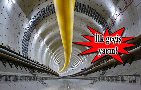  Avrasya Tüneli'nin asfalt çalışması tamamlandı!