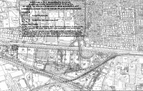 Bakırköy Kartaltepe 62 ada, 33 parsel imar planı 6 Şubat'ta askıdan indiriliyor!
