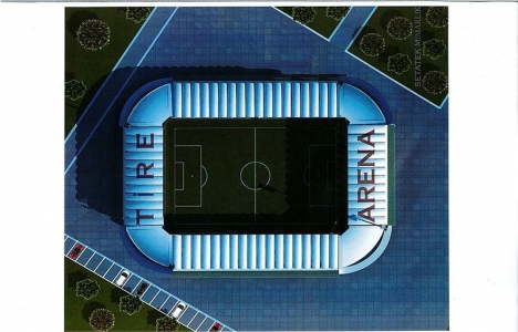 Tire Stadı'nın temeli atıldı!