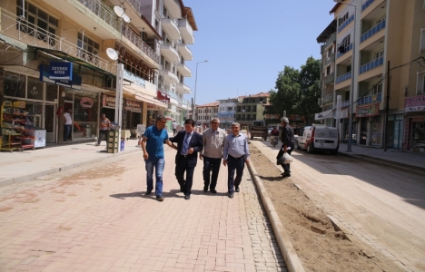 Kula Yunus Emre caddesi trafiğe açıldı!