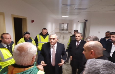 Sarıyer Devlet Hastanesi nin yüzde 90 ı tamam!