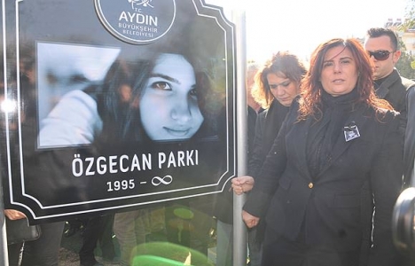 Aydın Özgecan Parkı hizmete açıldı!