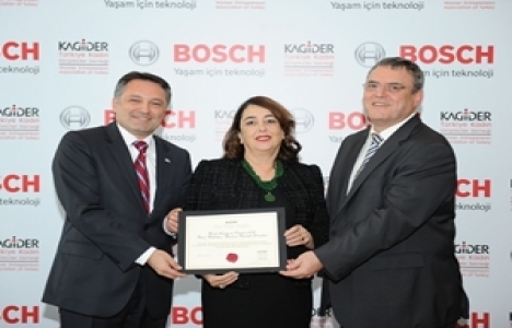 Bosch Fırsat Eşitliği Modeli Sertifikası aldı!