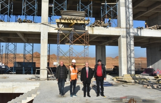 Çorlu Şehirlerarası Otobüs Terminali'nin inşaatı tam gaz!