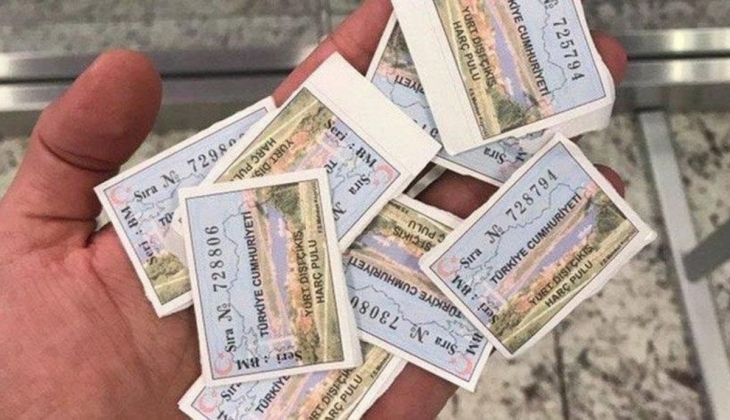 Yurt dışı çıkış harcı ne kadar oldu? 2022 yurt dışı çıkış harcı pullarına ne kadar zam geldi?