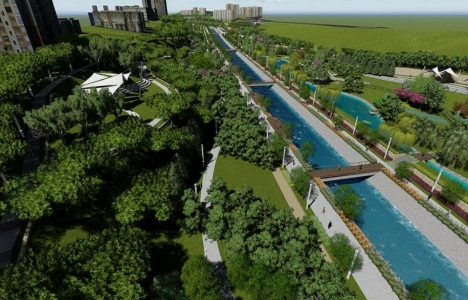 TOKİ Kayaşehir de 1.5 milyon metrekarelik park inşa ediyor!