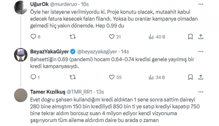 Düşük faizli konut kredisi almayan bin pişman oldu! Yüzde 0.74 faiz ve 170 ay vadeli kredinin taksiti şu an 3.200 TL!