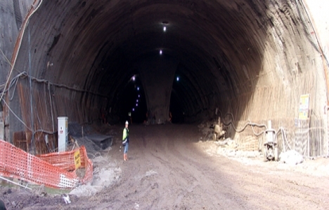 Çamlık Tüneli Avrupa'nın en geniş tüneli olacak!