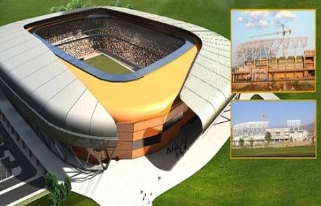 Malatya Arena'nın yüzde 60'ı tamamlandı!