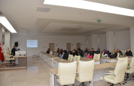 Bilecik'te yapı denetçileri toplantısı yapıldı!