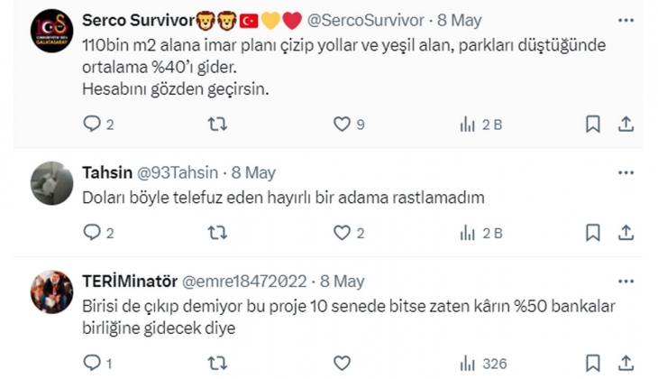 Süheyl Batum dan Florya projesi açıklaması: Daireleri metrekaresi 10 bin dolardan satsak 1 milyar 100 bin dolar eder!