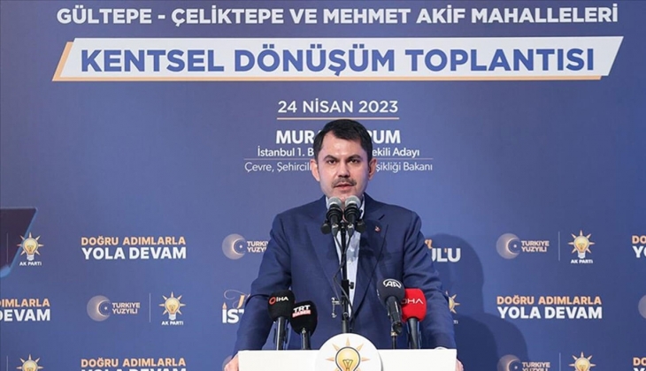 İstanbul daki dönüşümün detayları belli oluyor! Murat Kurum: 2+1 ler 100 metrekare, 3+1 ler 120 metrekare olacak!