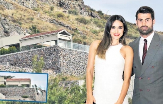 Volkan Demirel'in Turgutreis'teki lüks villasında yangın tehlikesi!