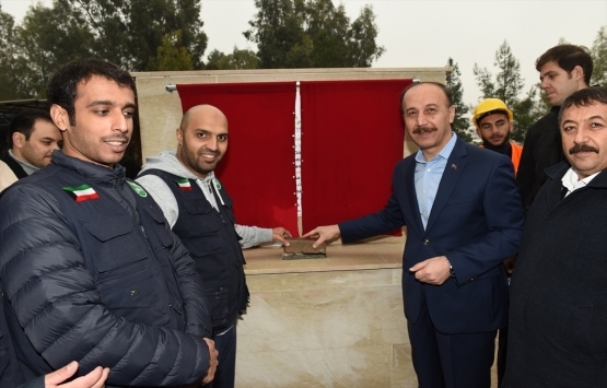 Kuveytli hayırseverler Şanlıurfa'da okul yaptıracak!