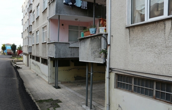 Rize'deki 'Pisa' kuleleri demirlerle destekleniyor! 