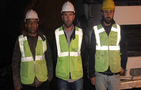 Güzeldere Geçidi tünel çalışmaları tam gaz devam!