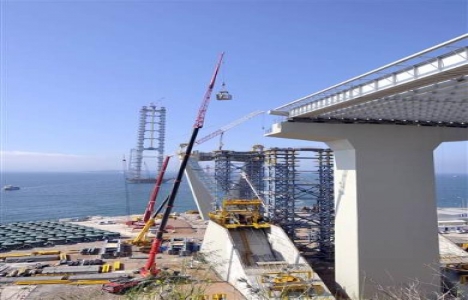 İzmit Körfez Geçişi Asma Köprüsü nden son fotoğraflar!