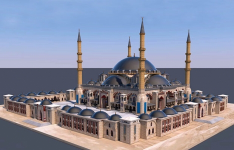 Cumhurbaşkanlığı Sarayı'ndaki Külliye Camii bugün açıyor!