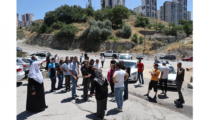 Ankara Çiğdemtepe Mahallesi sakinleri 15 yıllık konut sorunlarının çözülmesini istiyor!