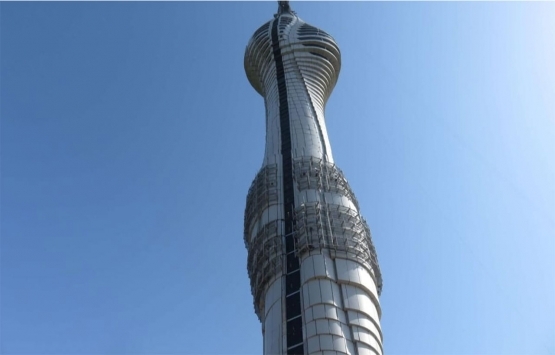 Çamlıca TV Radyo Kulesi'nde yangın çıktı!