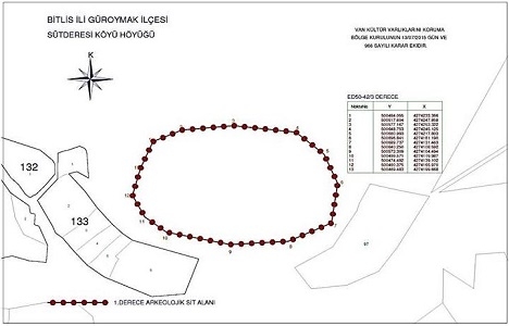 Bitlis te 3 bölgede sit alanı kararı!