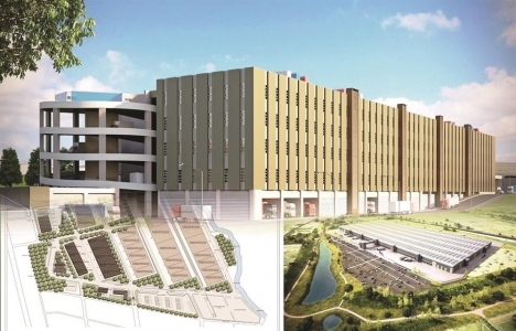 Samsun Lojistik Merkezi nin yüzde 50 si tamam!