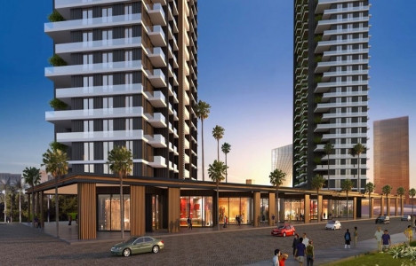 DAP Yapı İzmir projesini çadırda satıyor!