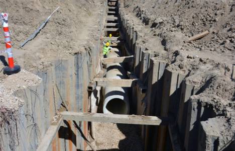 EXPO'nun kanalizasyon hattı döşeniyor!