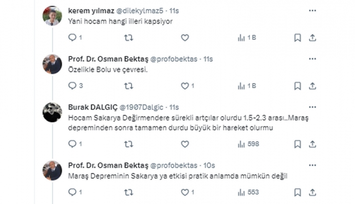 Prof. Dr. Osman Bektaş, 4.1 lik Bolu depreminin önemini açıkladı: Deprem İstanbul dan uzaklaşıyor mu?