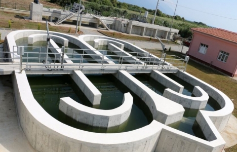 Samandağ Atıksu Arıtma Tesisi inşaatı