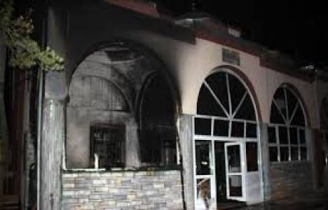 Ankara Çubuk'ta cami yangını!
