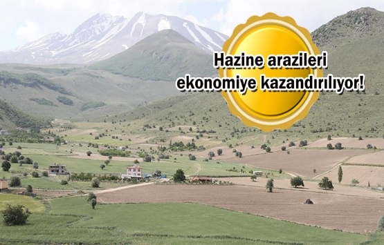 2,2 milyon metrekare hazine arazisi tarıma açıldı!