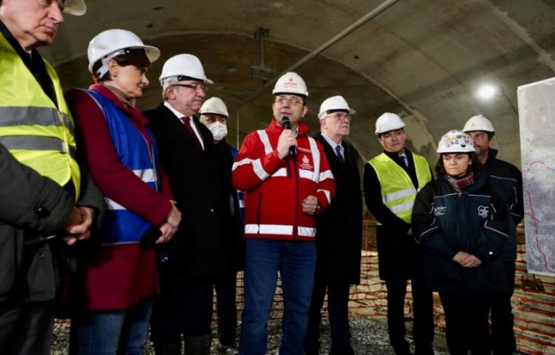 Kabataş-Mecidiyeköy-Mahmutbey Metrosu nda son raylar kaynatıldı!