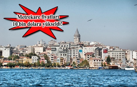 Galata ve Kuledibi'nde gayrimenkuller yüzde 45 değerlendi!