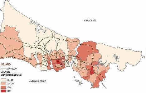 İstanbul’un Kentsel Dönüşüm Endeksi çıkarıldı!