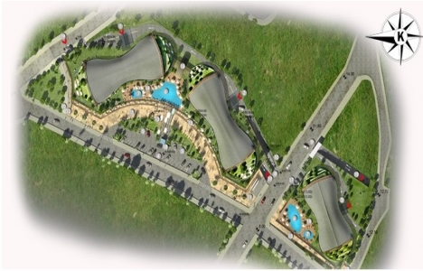 Kadıköy Kentplus Evleri vaziyet planı!