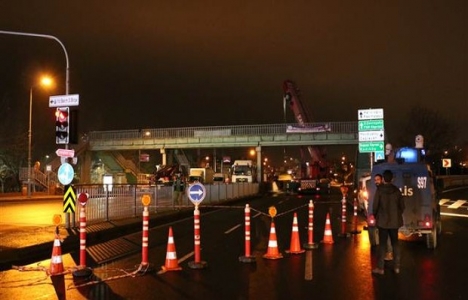 Okmeydanı Darülaceze'deki yaya üstgeçidi kaldırılıyor!