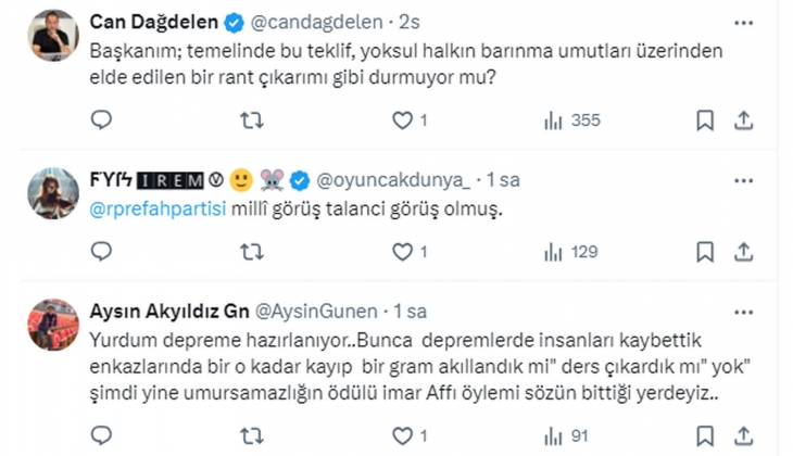 Şehir Plancısı Buğra Gökce den yeni imar affı tepkisi: Kabul edilemez! 