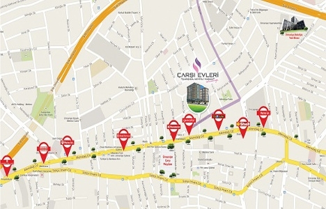 Çarşı Evleri Ümraniye satılık!