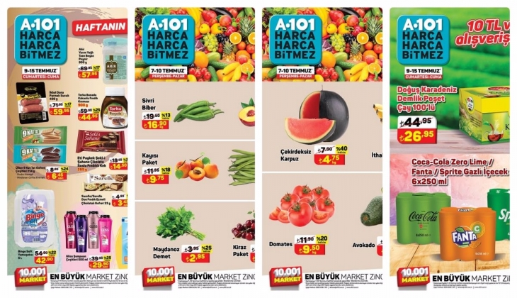 12 Temmuz Pazartesi A101 kataloğu indirimli fiyat listesi!