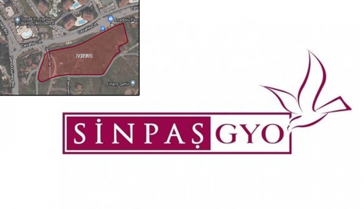 Sinpaş GYO, Finanskent arsası için Arı Finansal Kiralama ile sözleşme imzalayacak! 