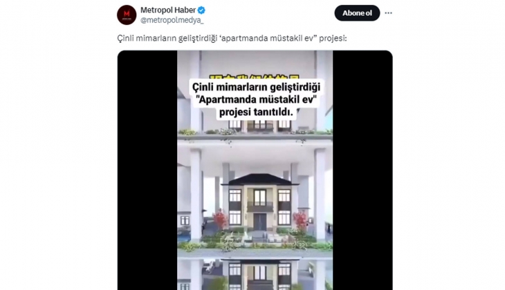 Apartmanda müstakil ev projesi tanıtıldı! Saçma diyen de oldu, çok mantıklı diyen de!