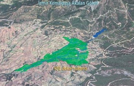 İzmir Akalan Göleti Projesi’nde çalışmalar başlıyor!