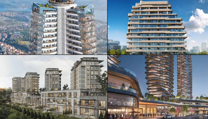 İstanbul'da lüks konut projelerinde satışlar hız kesmedi! İşte milyon dolarlık 5 projede son durum!