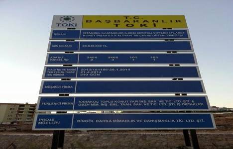 İmar İskan Blokları Ataşehir TOKİ konutlarından son fotoğraflar!