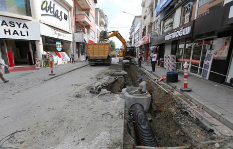 Sakarya İtfaiye Caddesi yenileniyor!