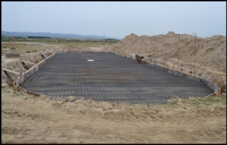 Araban'daki atıksu arıtma tesisinin inşaatı devam ediyor!